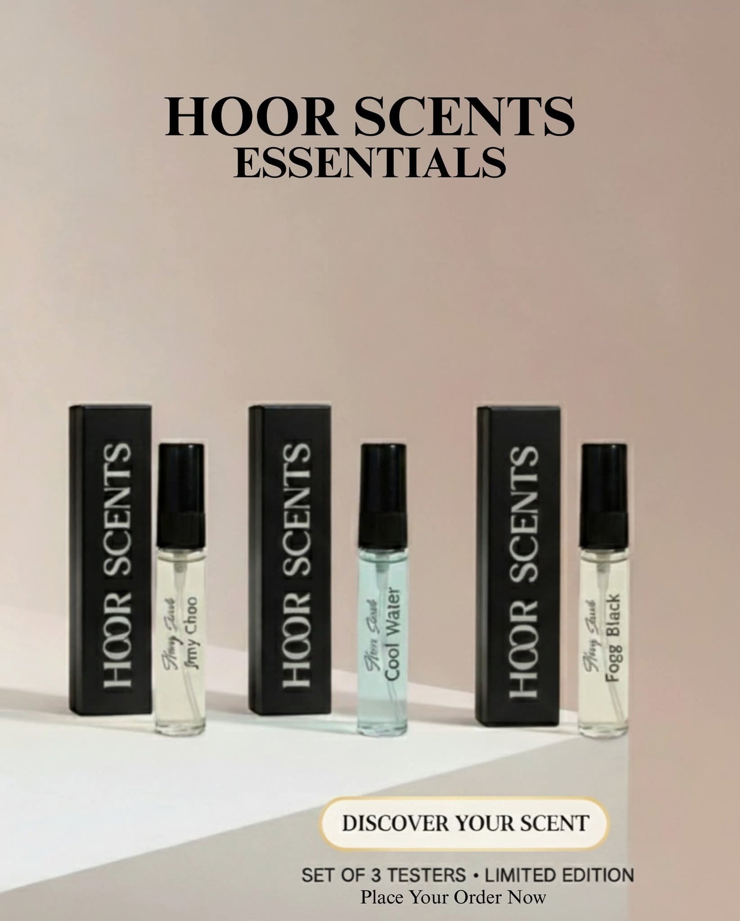 Set of 3 Perfume Testers - Men