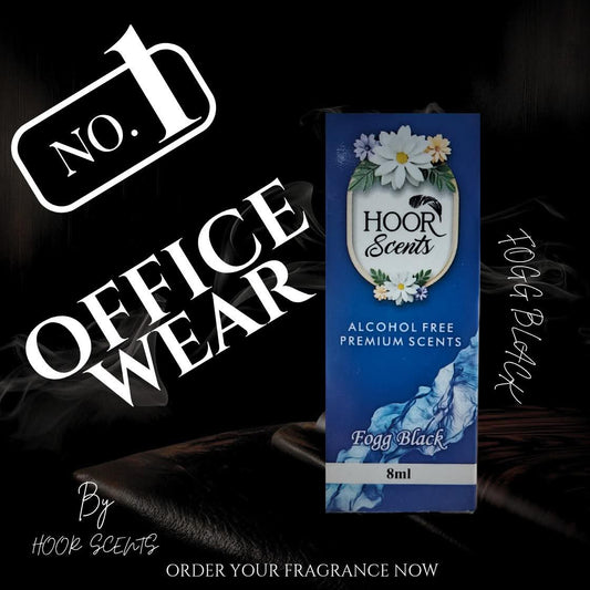 Fogg Black Attar for Men - Non Alcoholic