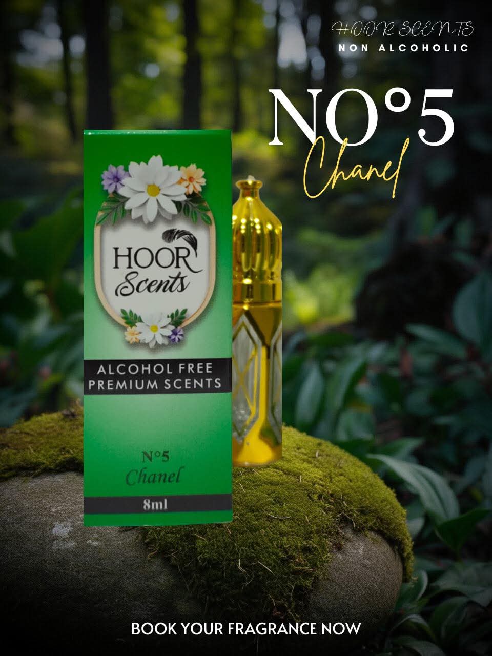 Chanel No 5 Attar for Women - Non Alcoholic