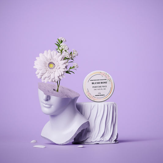 Blush Rose Perfume Wax - Women