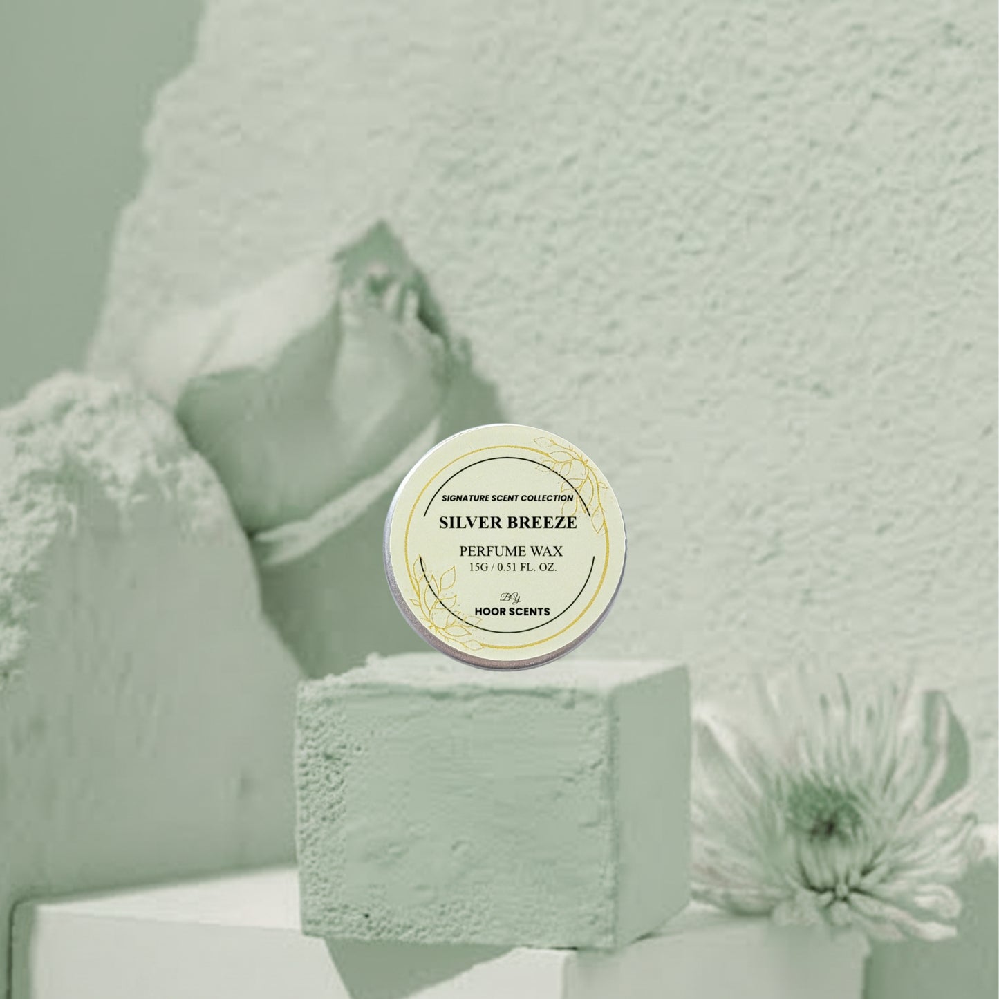 Silver Breeze Perfume Wax - Men